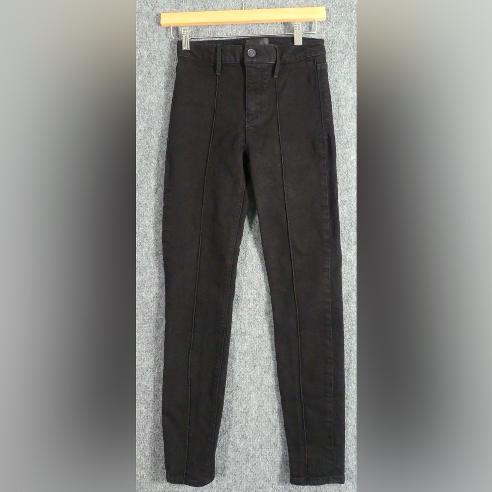 RtA Women’s 25 Jeans Skinny Stripe Black